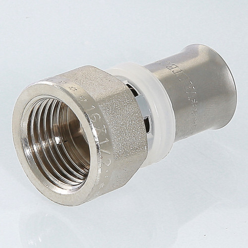Переходник VALTEC VTm.202 ВР 1/2" DN 16x15 PN 10 латунный никелированный 4
