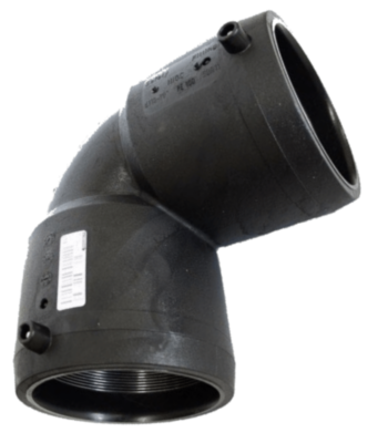 Отвод электросварной ПЭ100(ПНД) 11° SDR 11 225 мм