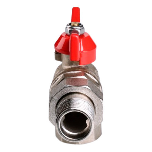 Кран шаровой VALTEC BASE 3/4" Ду20 Ру40 угловой с полусгоном VT.228.N.05 4