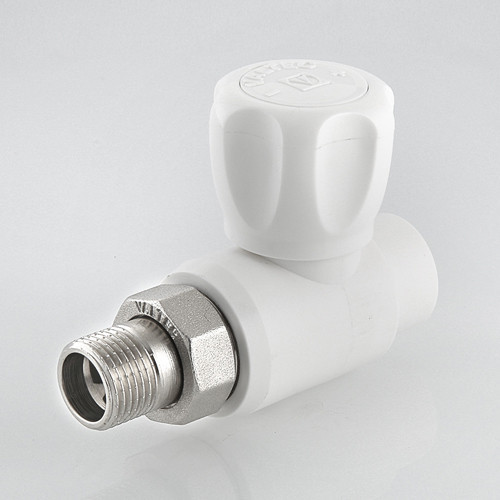 Кран шаровый VALTEC VTp.717 НР 3/4" DN 25x20 PN 25 с накидной гайкой полипропиленовый 4
