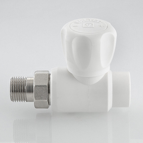 Кран шаровый VALTEC VTp.717 НР 3/4" DN 25x20 PN 25 с накидной гайкой полипропиленовый 5