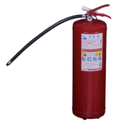 Огнетушитель порошковый РИФ ОП-8(з)-АВСЕ, ЗПУ-латунь