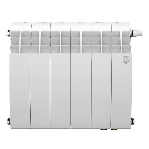 Радиатор биметаллический Royal Thermo BiLiner 350 V (6 секций) Bianco Traffico 2