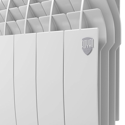 Радиатор биметаллический Royal Thermo BiLiner 350 V (6 секций) Bianco Traffico 4