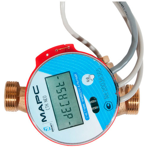 Универсальный теплосчетчик Декаст СТК МАРС NEO-15 О 0,6 (без кмч) механический 1