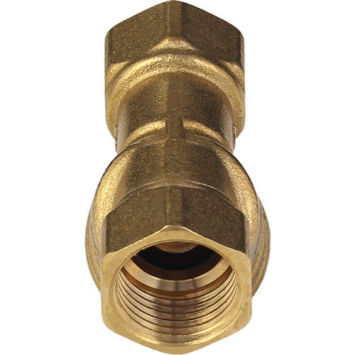 Фильтр сетчатый латунный Aquasfera 4001 DN 15 PN 20 резьба - 1/2'', косой, резьбовой ВР-ВР, 4001-01