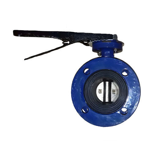 Затвор дисковый поворотный ABRA BUV-FL 266 DN 250 PN 16 фланцевый с рукояткой