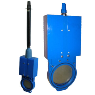 Задвижка JAFAR 2006 DN 200 PN 10 шиберная ножевая для безколодезной установки