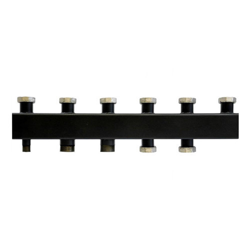 Коллектор распределительный ROMMER RDG-0017-005034 4-х контурный НР 1 1/2" Ду 40 Ру 4 без теплоизоляции