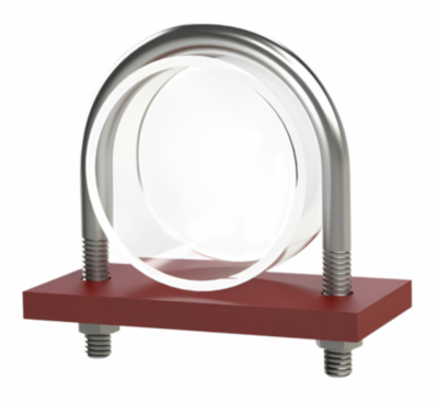 Опора 89-ХБ-Б Ду 89 мм ОСТ 36-146-88 неподвижная