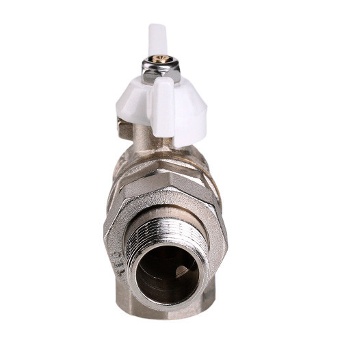 Кран шаровой VALTEC BASE 3/4" Ду20 Ру40 угловой с полусгоном VT.228.NW.05 4