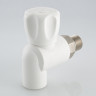 Кран шаровый VALTEC VTp.718 НР 3/4" DN 25x20 PN 25 с накидной гайкой полипропиленовый 8