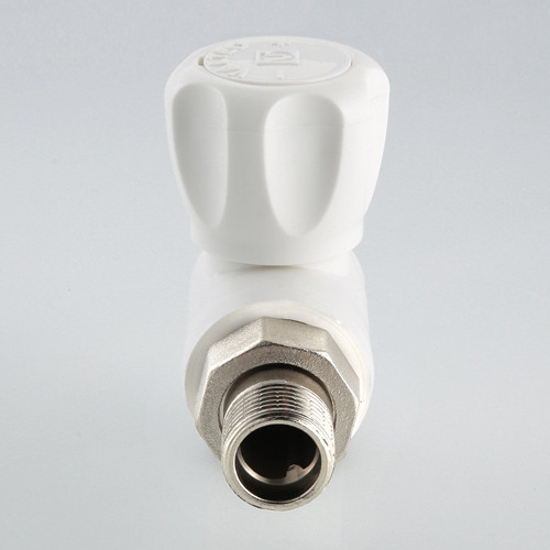 Кран шаровый VALTEC VTp.718 НР 3/4" DN 25x20 PN 25 с накидной гайкой полипропиленовый 3