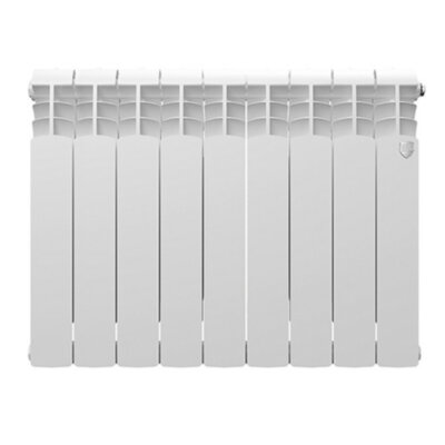 Радиатор биметаллический Royal Thermo Vittoria Super 500 2.0 (9 секций) Bianco Traffico
