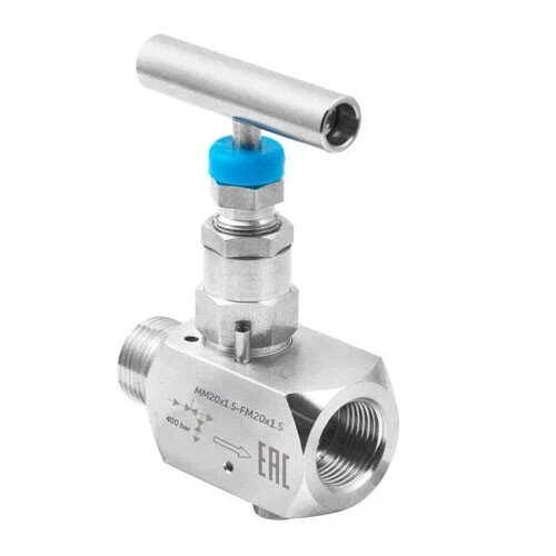 Игольчатый клапан одновентильный Росма SS-V4 0-40 Мпа NPT1/2" 00000040490