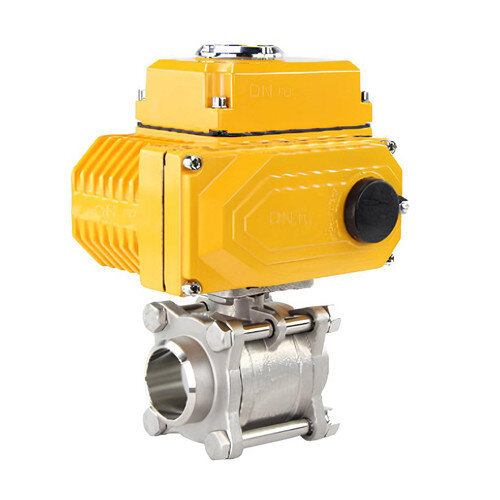 Кран шаровой ABRA BV61 EASTRN DN 40 PN 40 с электроприводом нержавеющая сталь