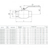 Кран шаровой БИВАЛ КШТ 10 DN 150 PN 25 С/С 2