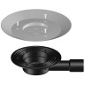 Корпус трапа HL90K-3020 DN40/50 горизонтальный выпуск, монтаж. заглушка 1