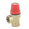 Клапан предохранительный Benarmo ВР 1/2"х1/2" DN 15х15 PN 16 Pср = 3 бар угловой латунный 1