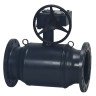 Кран шаровой Danfoss JiP Premium FF WG DN 400 PN 25 стальной стандартнопроходный фланцевый с ручным редуктором 1