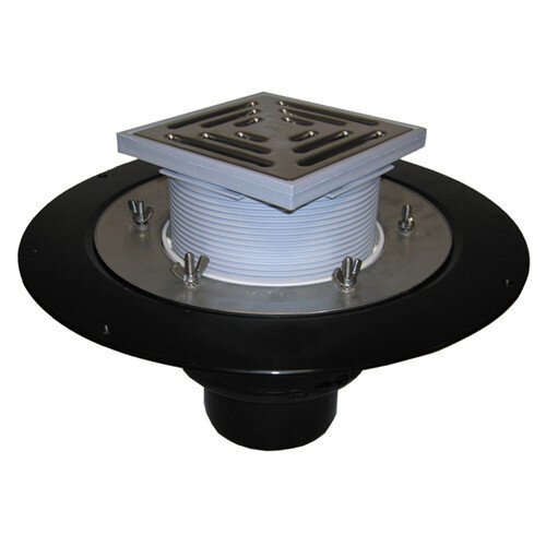 Кровельная воронка HL62B/1 DN 110 стандарт для плоской эксплуатируемой кровли