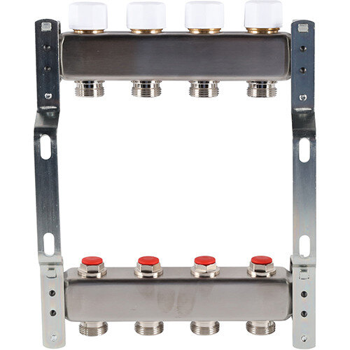 Коллектор ROMMER без расходомеров 4 выхода