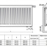 Радиатор панельный Royal Thermo VENTIL COMPACT VC21-400-1900 Noir Sable 2