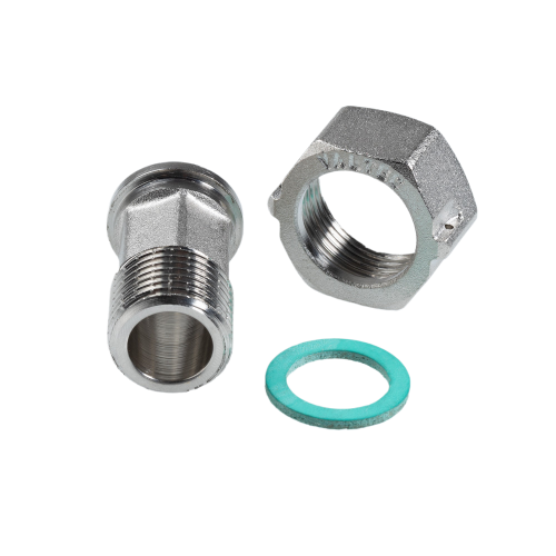 Латунный полусгон VALTEC 3/4" с накидной гайкой VTr.611.N.0005 3