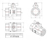 Кран шаровой VALTEC PERFECT 1" Ду25 Ру80 с внутренней резьбой VT.317.N.06 5