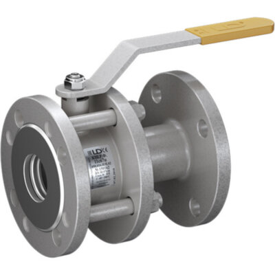 Кран шаровой LD 11С67П КШ.Р.Ф.032.016.П/П.02 Ду 32 Ру 16 стальной полнопроходный фланцевый