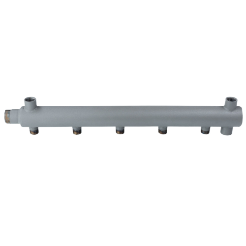Коллектор распределительный VALTEC VTc.510.BS.SG40060407 7 отводов ВР-НР 1"x1/2" DN 25 PN 16 без регулировки 3