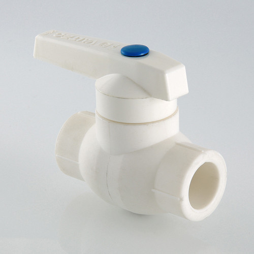 Кран шаровый VALTEC VTp.744 DN 32 PN 25 с латунной обоймой полипропиленовый 7