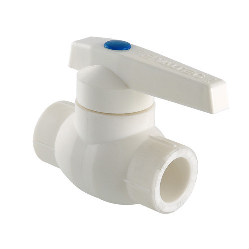 Кран шаровый VALTEC VTp.744 DN 32 PN 25 с латунной обоймой полипропиленовый 1