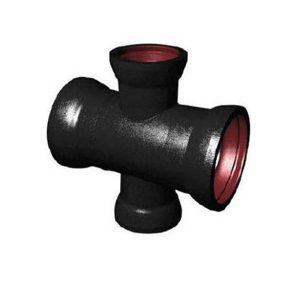 Крест КР Ду 300х150 ВЧШГ ГОСТ 5525-88 чугунный раструбный