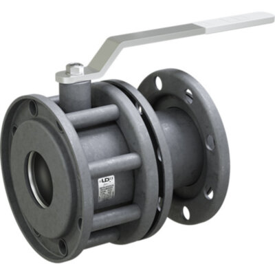 Кран шаровой LD Стриж 100.016.Н/П.03.Zn Ду 100 Ру 16 стальной неполнопроходный под задвижку