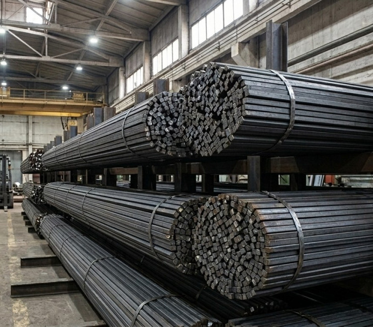 Квадрат стальной г/к 150x150 мм Ст15 ГОСТ 2591-2006 горячекатаный 3