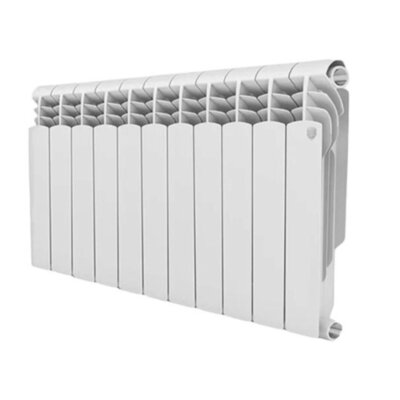 Радиатор биметаллический Royal Thermo Vittoria Super 500 (11 секций) Bianco Traffico