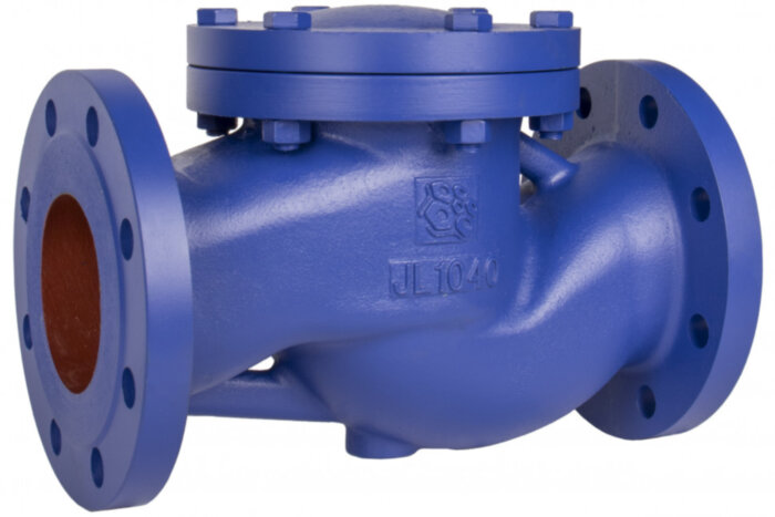 Клапан обратный подъемный РАШВОРК 487 Ду200 Ру16 фланцевый чугунный