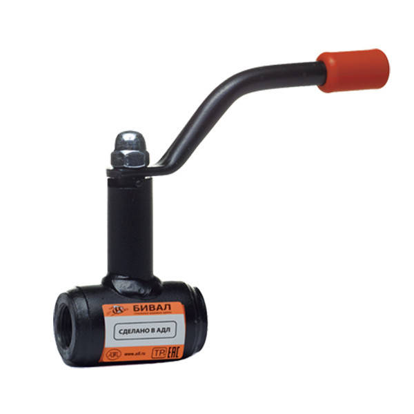 Кран шаровой БИВАЛ КШТХ 15 DN 25 PN 40 Р/Р