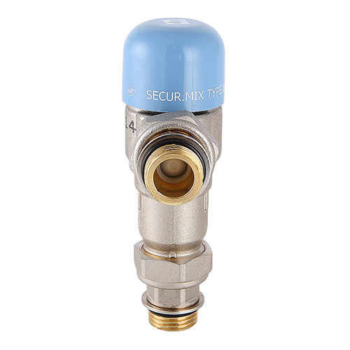 Клапан смесительный VALTEC THERMOMIX VT.MT10NR 1/2'' DN 15 PN 10 термостатический трехходовой нерегулируемый, латунный с никелевым покрытием 7