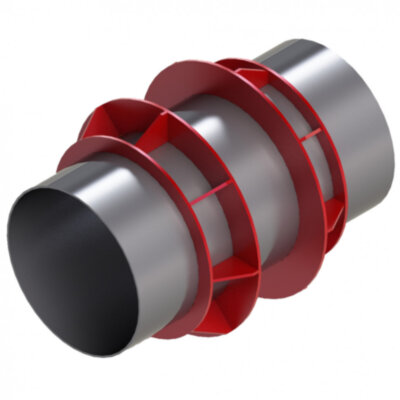 Опора Дн 630 ТС-667.00.00-02 серии 5.903-13 выпуск 7-95 неподвижная щитовая