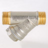 Фильтр механической очистки VALTEC VT.190 НР 1/2" DN 15 PN 20 косой латунный 5