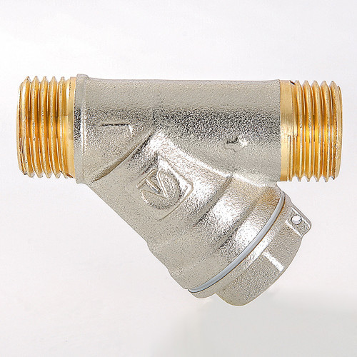 Фильтр механической очистки VALTEC VT.190 НР 1/2" DN 15 PN 20 косой латунный 9