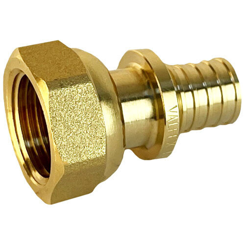 Соединитель надвижной VALFEX VF.422.AF ВР 1/2" Ду 20 Ру 16 с накидной гайкой, латунный