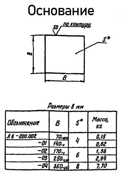 Опора Л8-200.000-03 трубчатая крутоизогнутых отводов