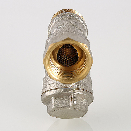 Фильтр механической очистки VALTEC VT.191 ВР-НР 1/2" DN 15 PN 20 косой латунный 3
