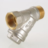 Фильтр механической очистки VALTEC VT.191 ВР-НР 1/2" DN 15 PN 20 косой латунный 4