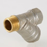 Фильтр механической очистки VALTEC VT.191 ВР-НР 1/2" DN 15 PN 20 косой латунный 8