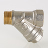 Фильтр механической очистки VALTEC VT.191 ВР-НР 1/2" DN 15 PN 20 косой латунный 9