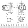 Насос циркуляционный Unipump UPF 32-90 220 с мокрым ротором H=9,5м Q=133л/мин арт. 95443 2